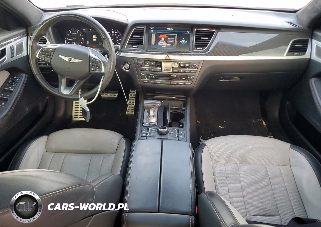 2018 Genesis G80 Sport VIN:KMHGN4JB0JU242848 - 8