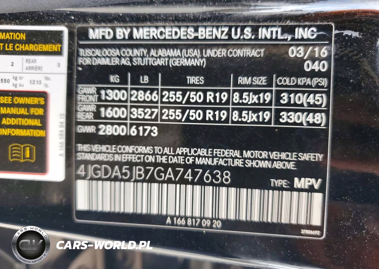 2016 Mercedes-Benz Gle 350 VIN:4JGDA5JB7GA747638 - 13