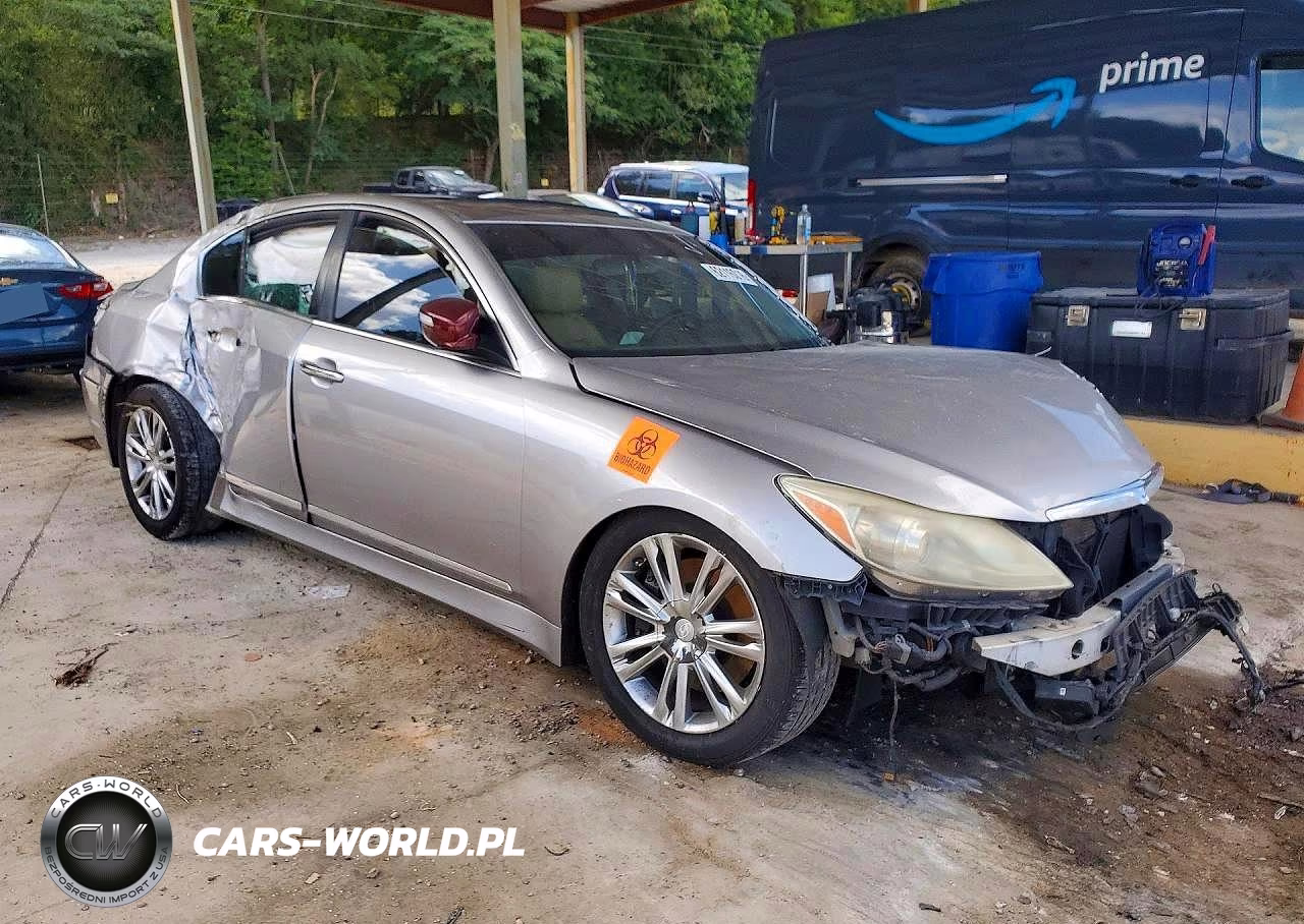 2012 Hyundai Genesis VIN:KMHGC4DF3CU208345 - 4
