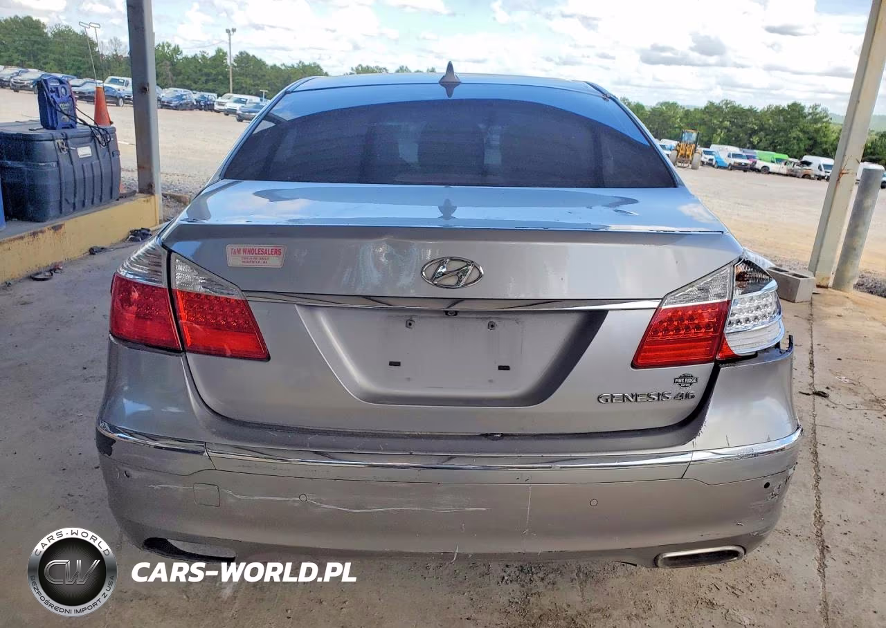 2012 Hyundai Genesis VIN:KMHGC4DF3CU208345 - 6