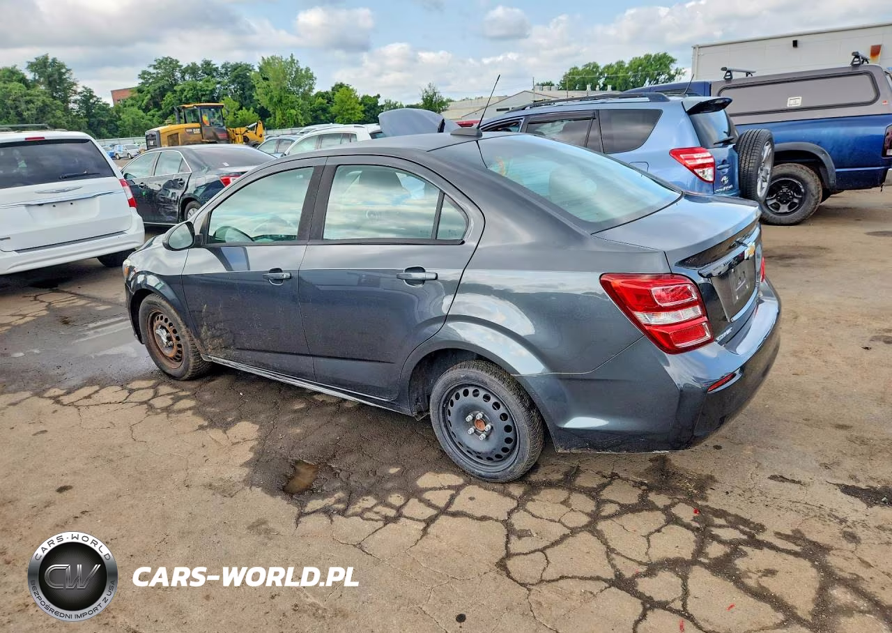 2017 Chevrolet Sonic Ls VIN:1G1JB5SG5H4133601 - 2