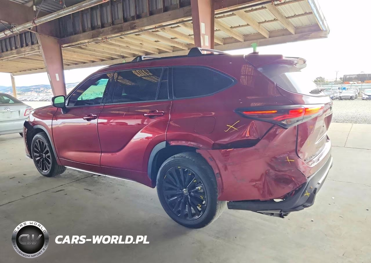 2024 Toyota Highlander Xse VIN:5TDKDRBH0RS550944 - 2