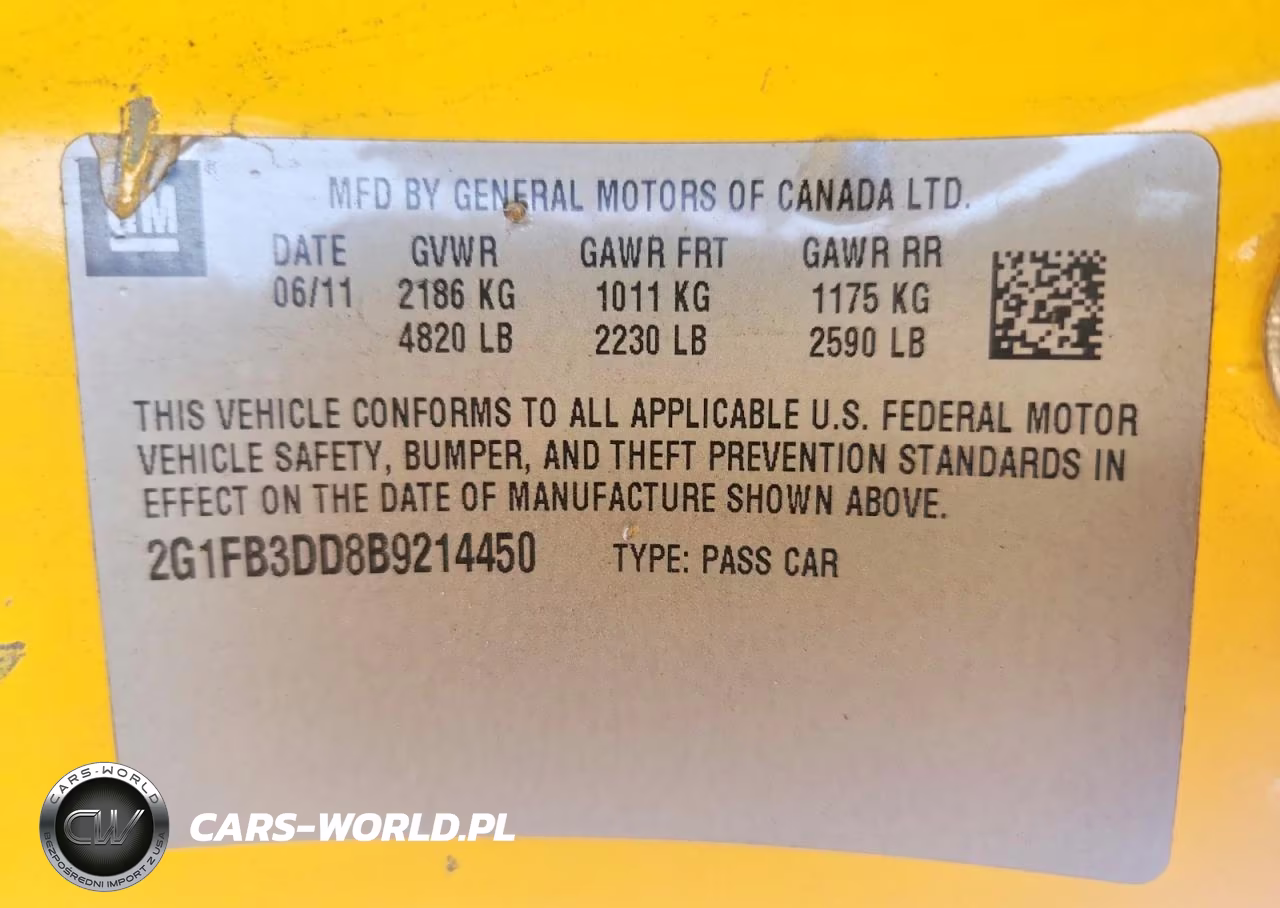 2011 Chevrolet Camaro Lt VIN:2G1FB3DD8B9214450 - 13