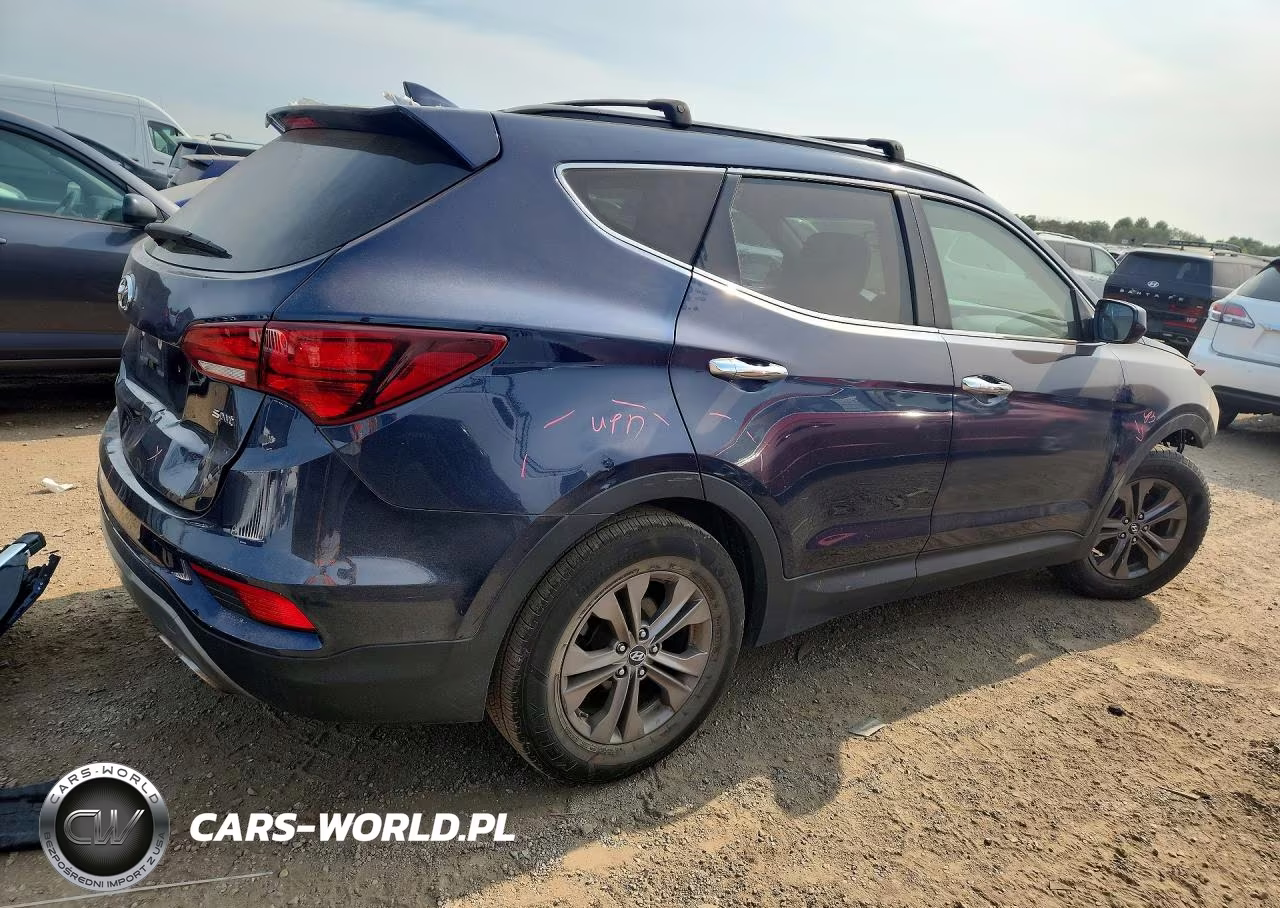 2017 Hyundai Santa Fe Sport 2.4L VIN:5XYZU3LB4HG422739 - 3
