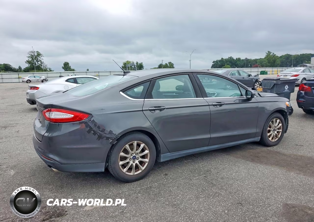 2016 Ford Fusion S VIN:3FA6P0G78GR376423 - 3