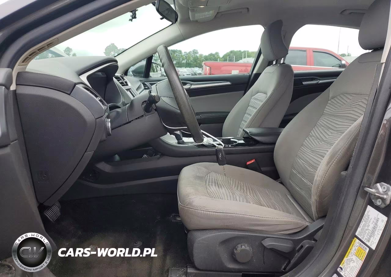 2016 Ford Fusion S VIN:3FA6P0G78GR376423 - 7