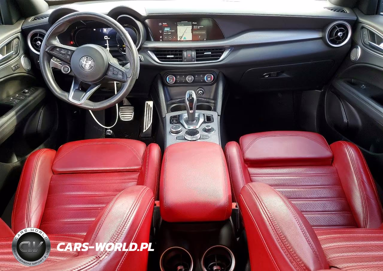 2024 Alfa Romeo Stelvio Ti VIN:ZASPAKBN9R7D75767 - 8