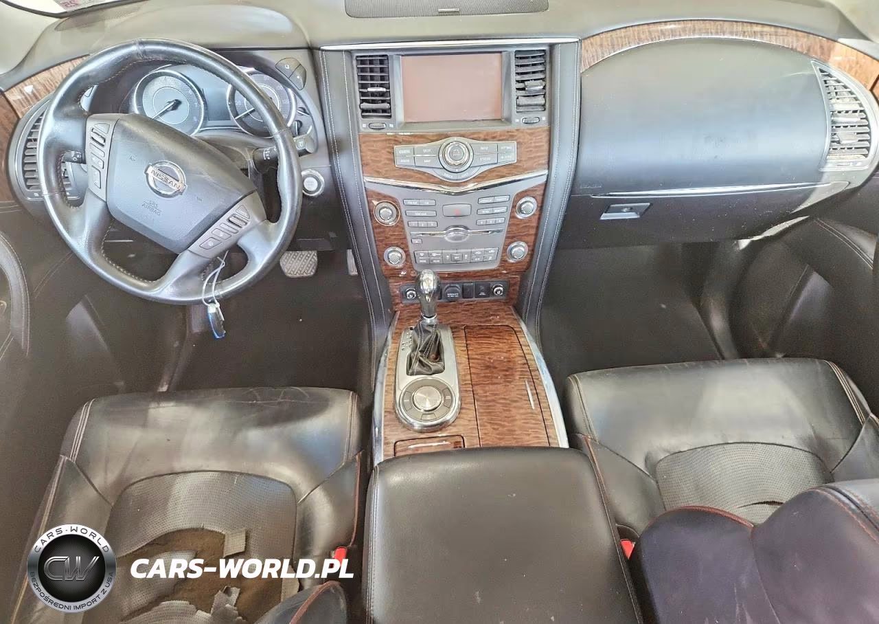 2017 Nissan Armada Platinum VIN:JN8AY2NF9H9302470 - 8