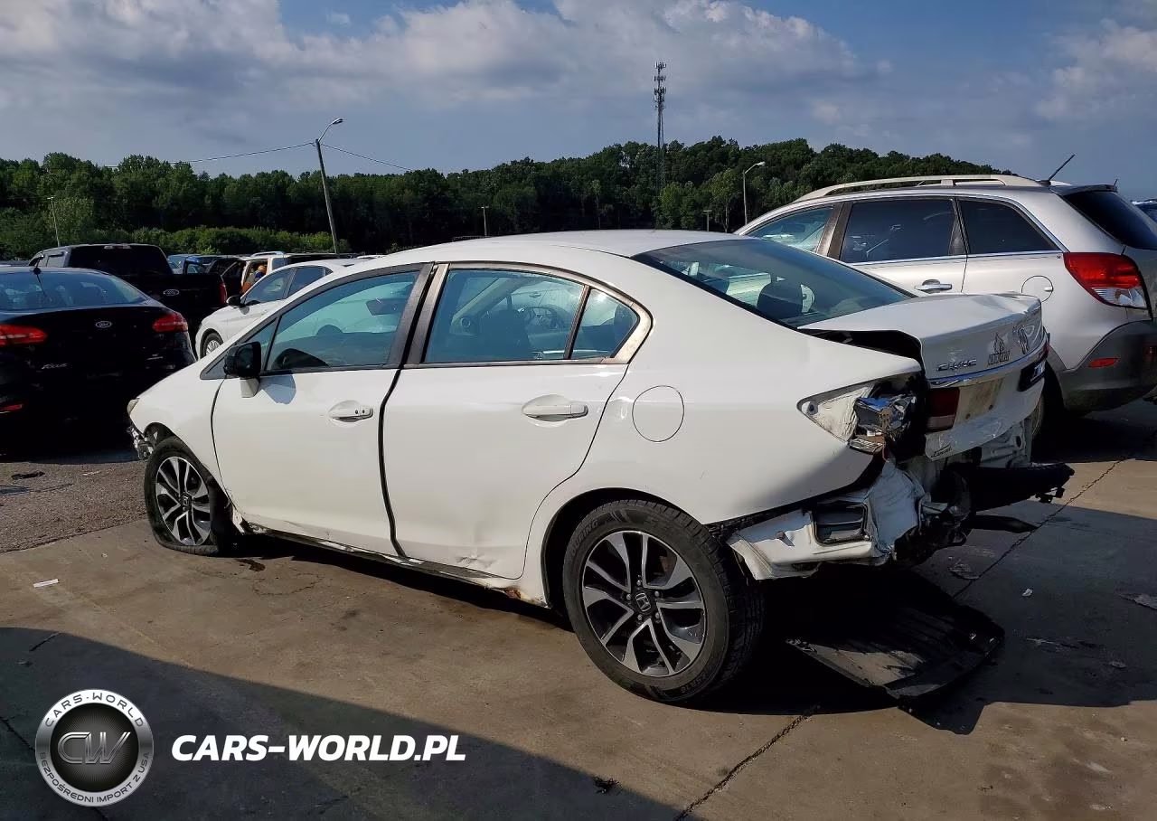 2014 Honda Civic Ex VIN:19XFB2F86EE037355 - 2