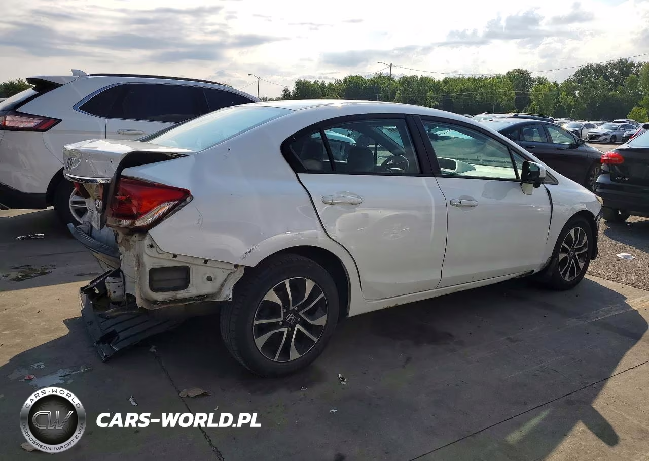 2014 Honda Civic Ex VIN:19XFB2F86EE037355 - 3