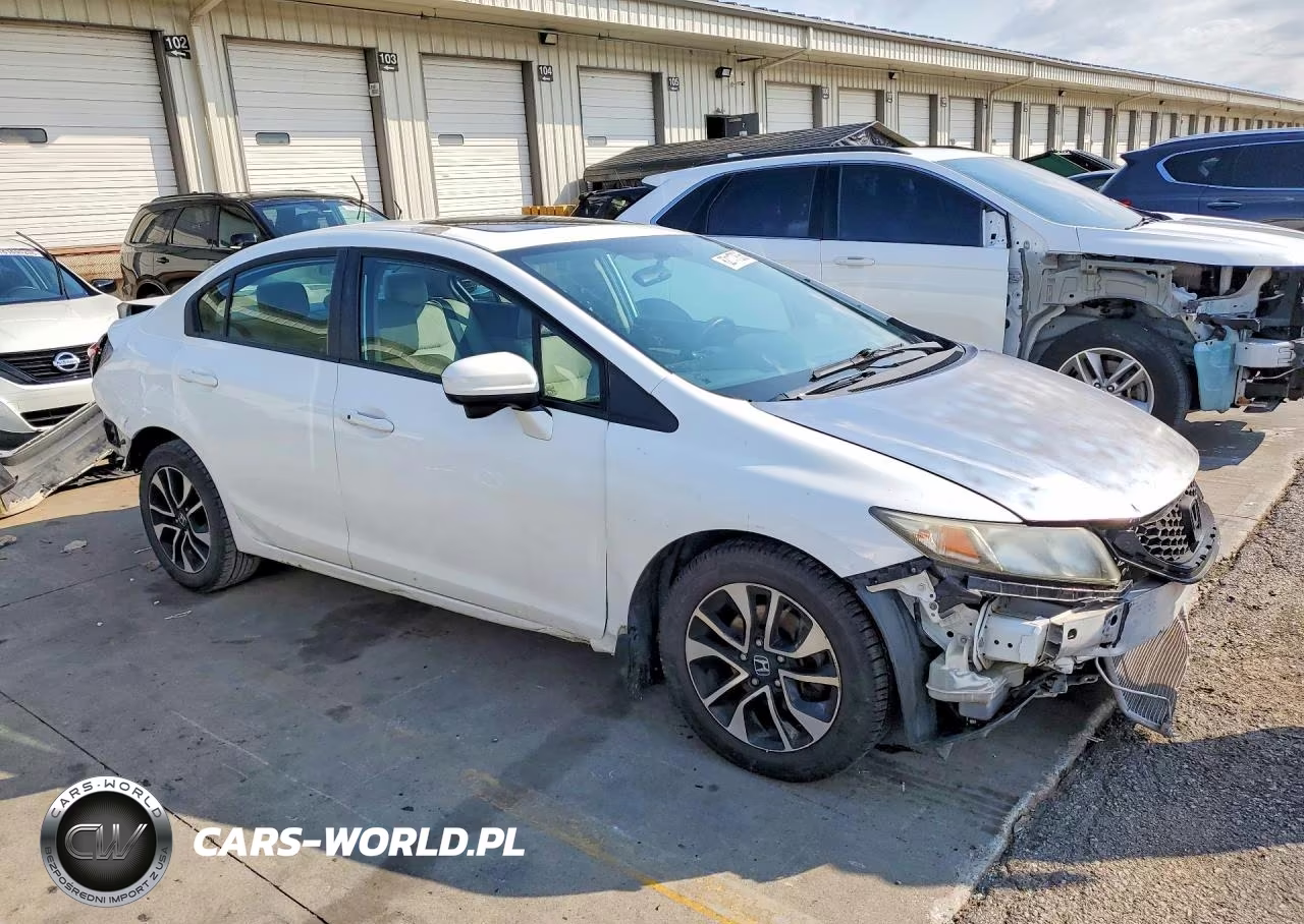 2014 Honda Civic Ex VIN:19XFB2F86EE037355 - 4