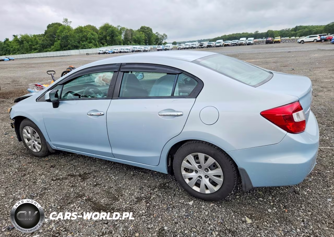 2012 Honda Civic Lx VIN:2HGFB2F57CH546881 - 2