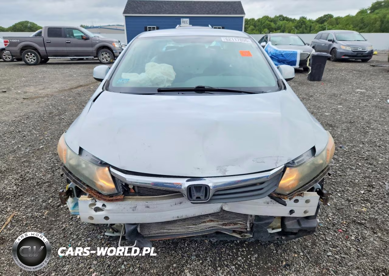 2012 Honda Civic Lx VIN:2HGFB2F57CH546881 - 5