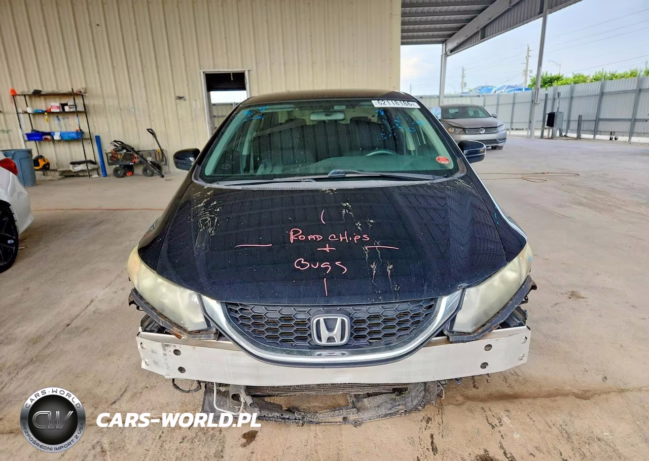 2014 Honda Civic Lx VIN:19XFB2F53EE032698 - 5