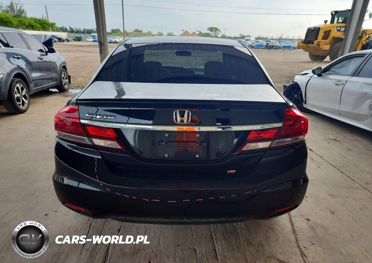2014 Honda Civic Lx VIN:19XFB2F53EE032698 - 6