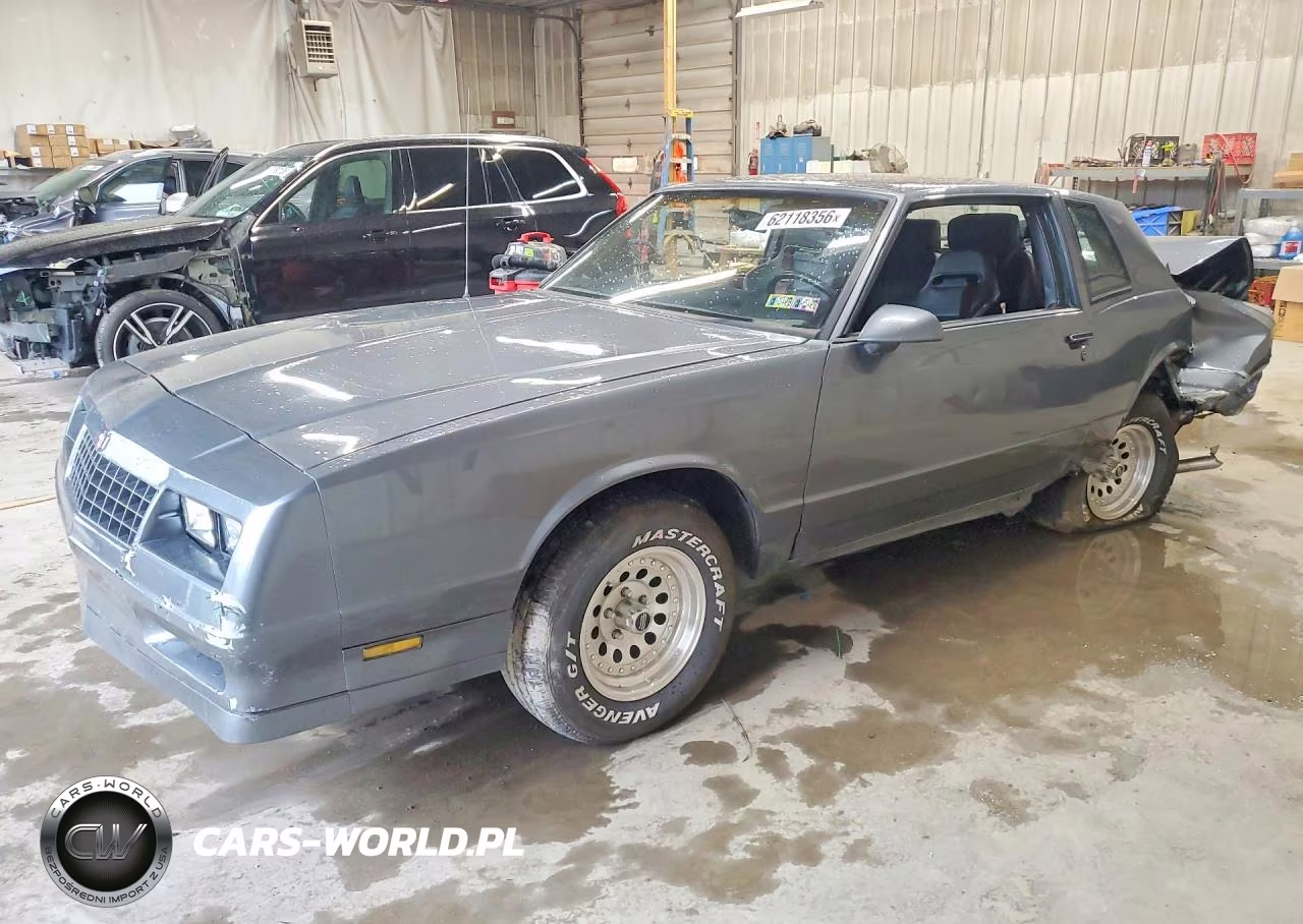 1986 Chevrolet Monte Carlo VIN:1G1GZ37G2GR165717 - 1