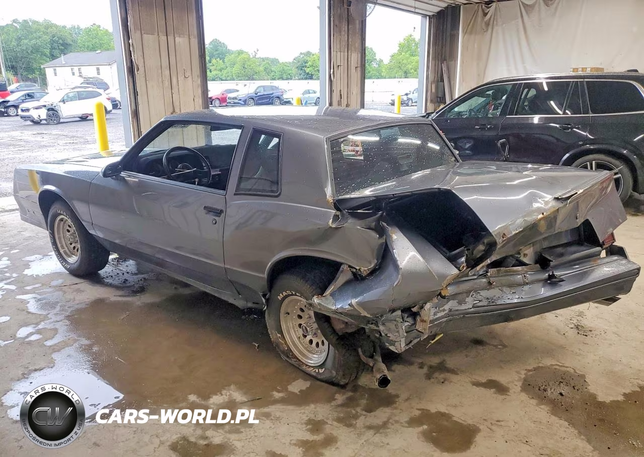 1986 Chevrolet Monte Carlo VIN:1G1GZ37G2GR165717 - 2