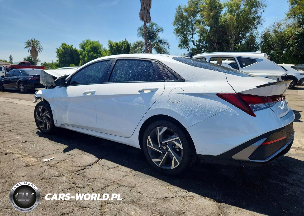 2025 Hyundai Elantra Sel Sport VIN:KMHLM4DG9SU015412 - 2