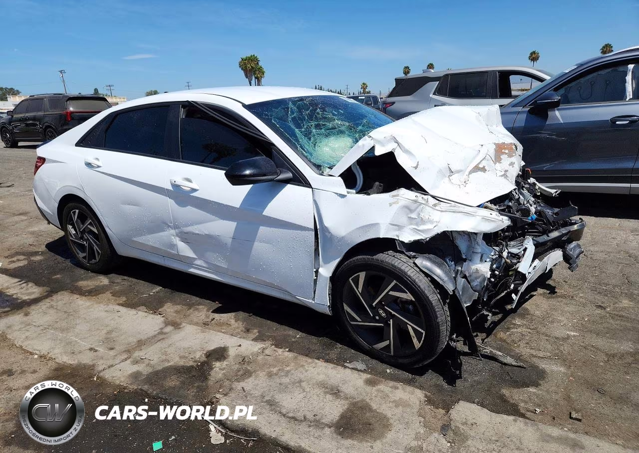 2025 Hyundai Elantra Sel Sport VIN:KMHLM4DG9SU015412 - 4