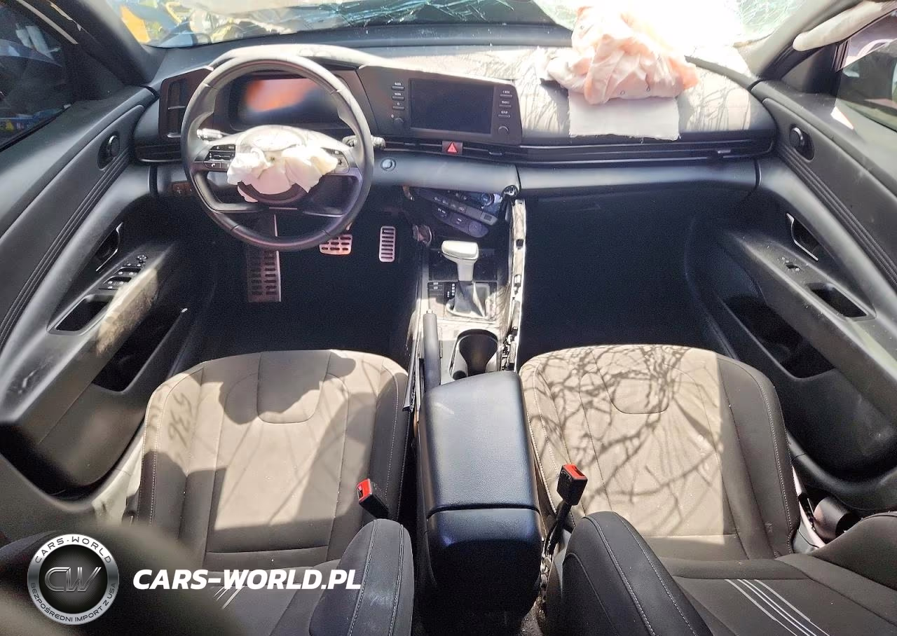 2025 Hyundai Elantra Sel Sport VIN:KMHLM4DG9SU015412 - 8