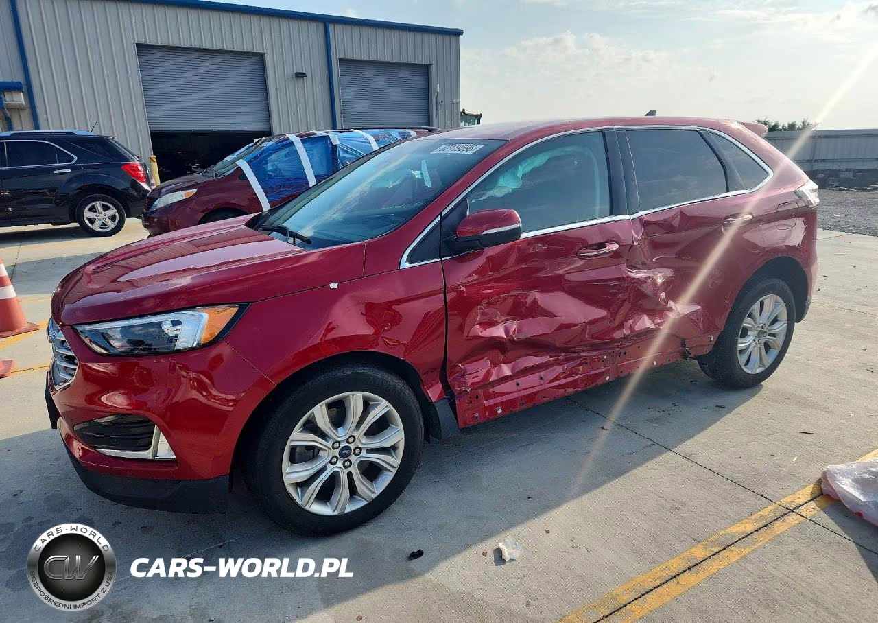 2022 Ford Edge Titanium VIN:2FMPK4K97NBA52237 - 1