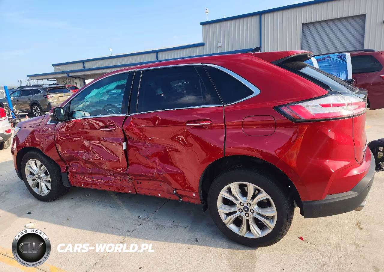 2022 Ford Edge Titanium VIN:2FMPK4K97NBA52237 - 2