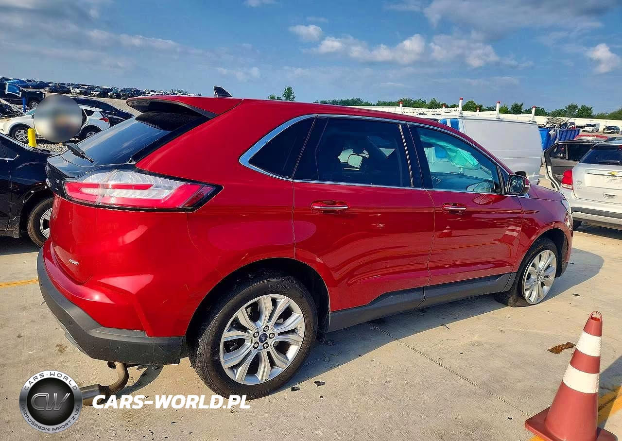 2022 Ford Edge Titanium VIN:2FMPK4K97NBA52237 - 3