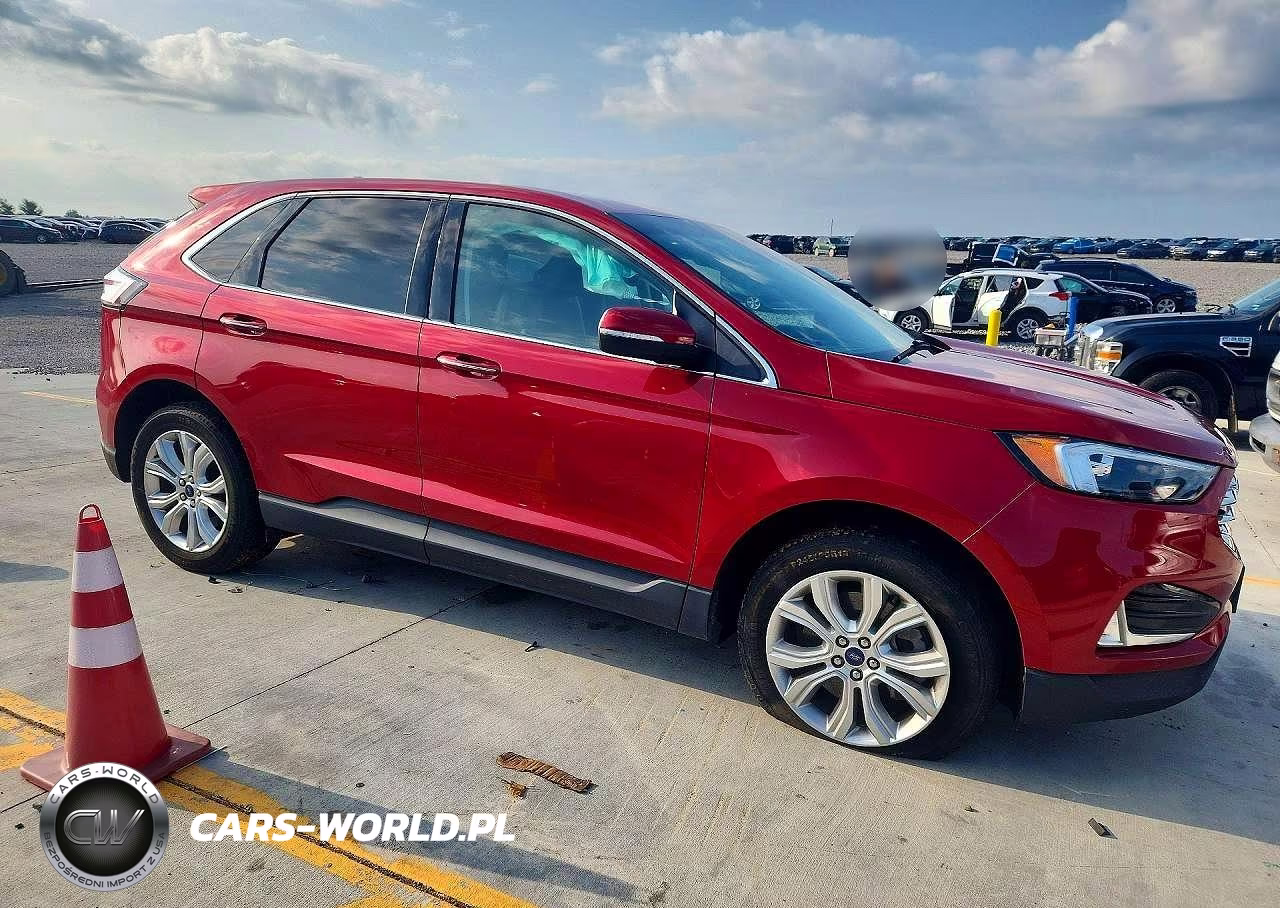 2022 Ford Edge Titanium VIN:2FMPK4K97NBA52237 - 4