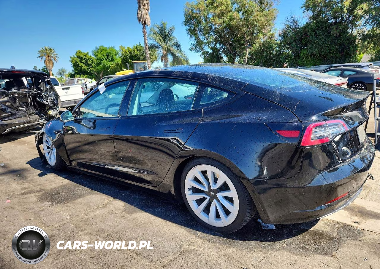 2022 Tesla Model 3 VIN:5YJ3E1EA2NF186140 - 2