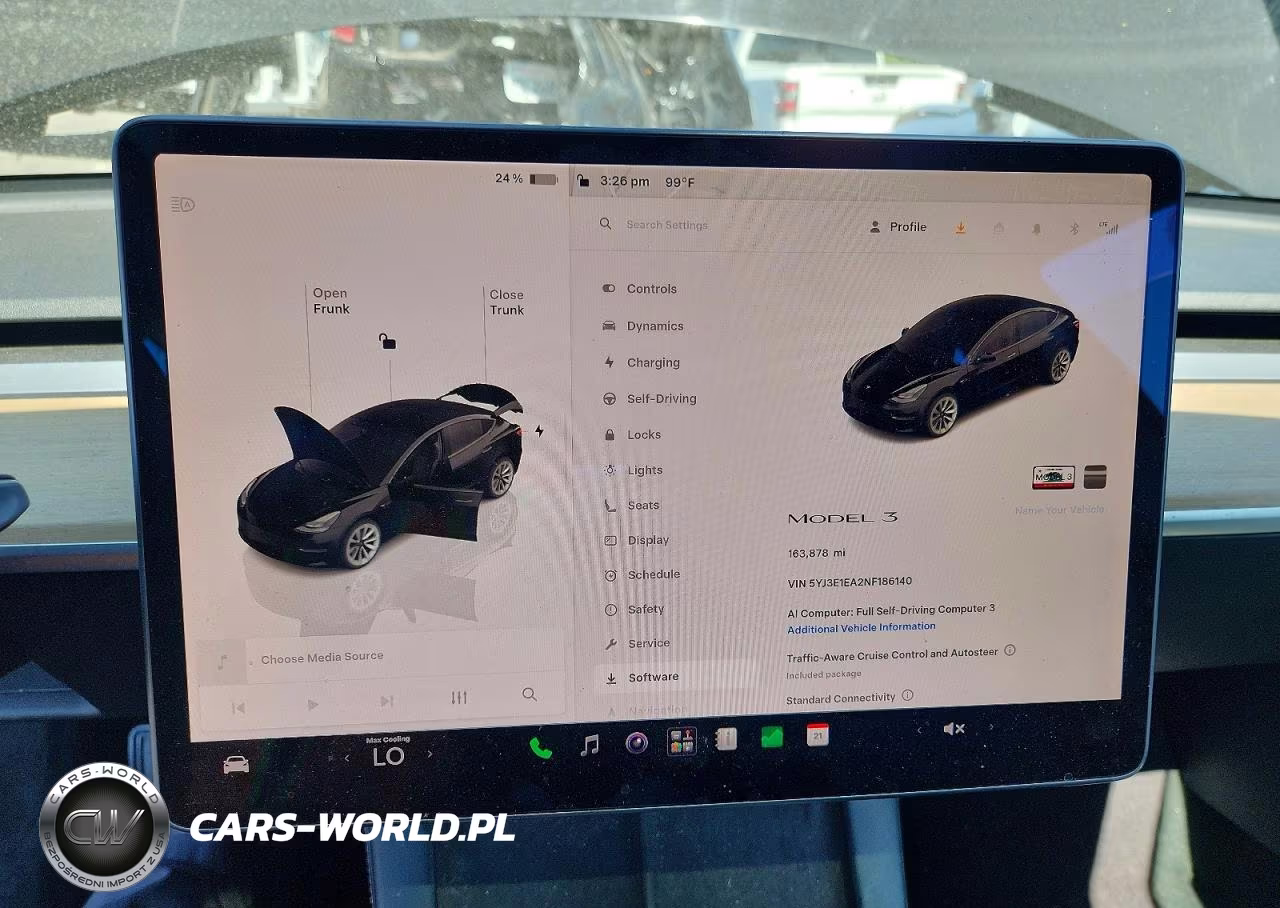 2022 Tesla Model 3 VIN:5YJ3E1EA2NF186140 - 9