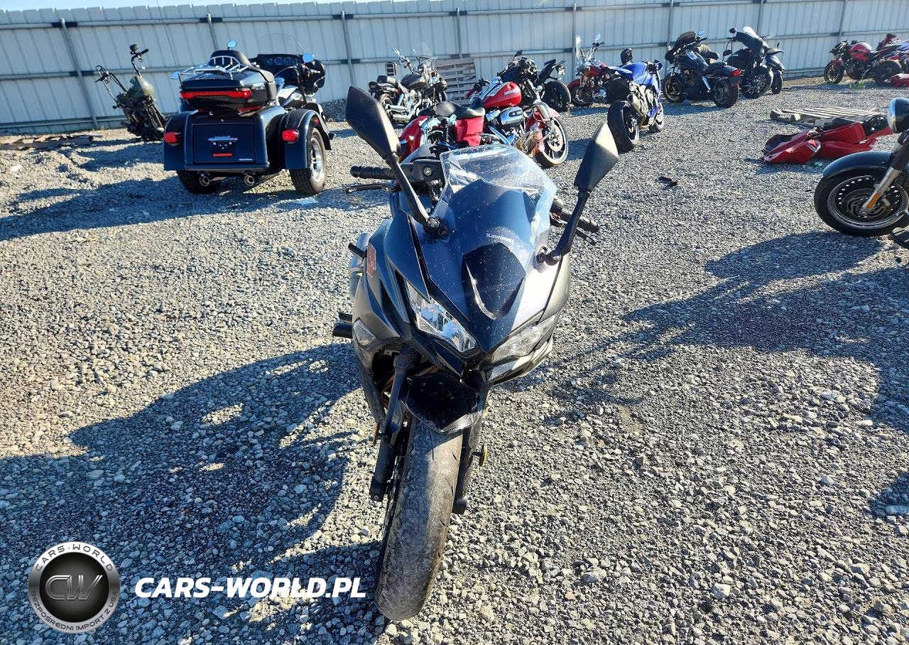 2024 Kawasaki Ex650 R VIN:ML5EXER14RDAB5092 - 2
