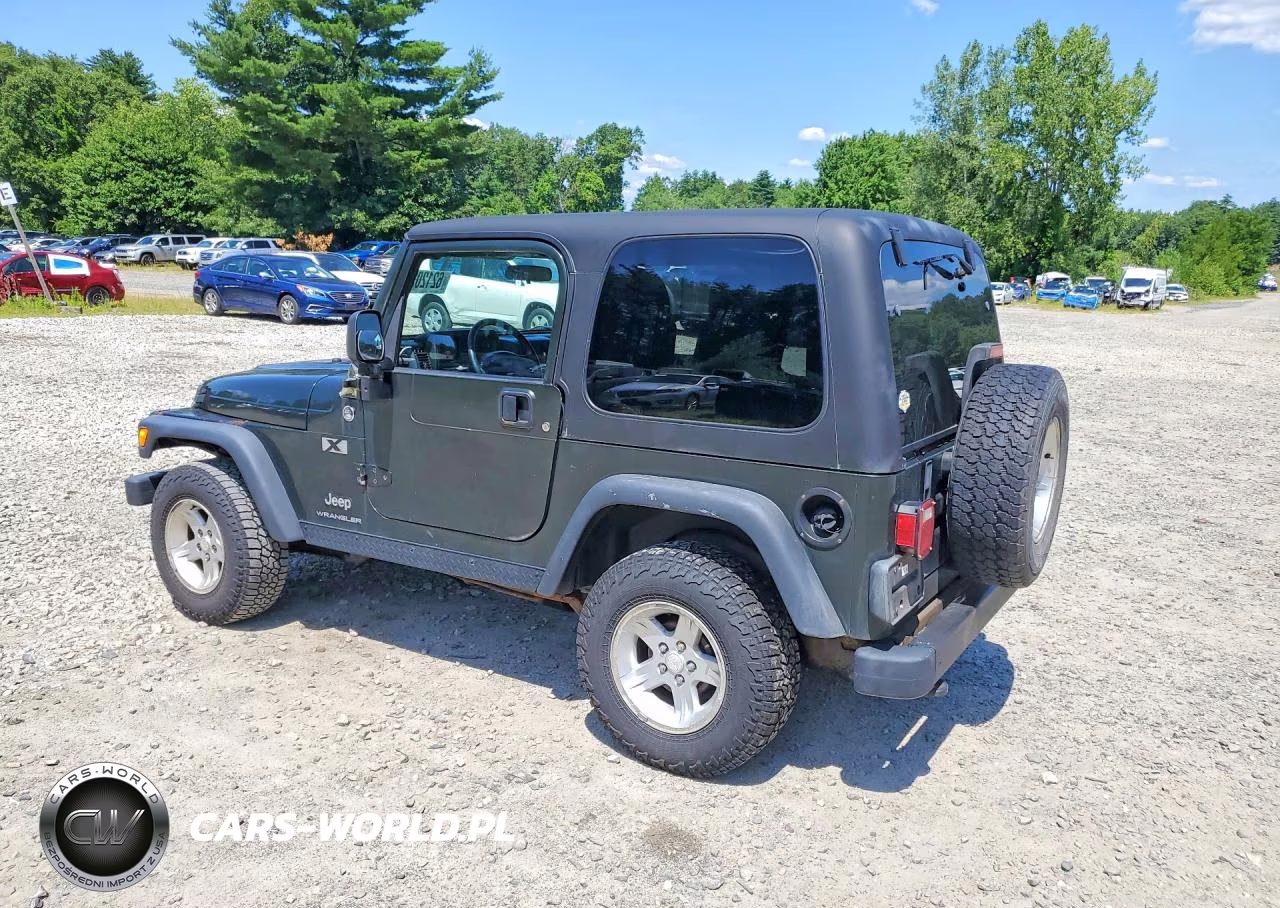 2005 Jeep Wrangler X VIN:1J4FA39S15P319283 - 2