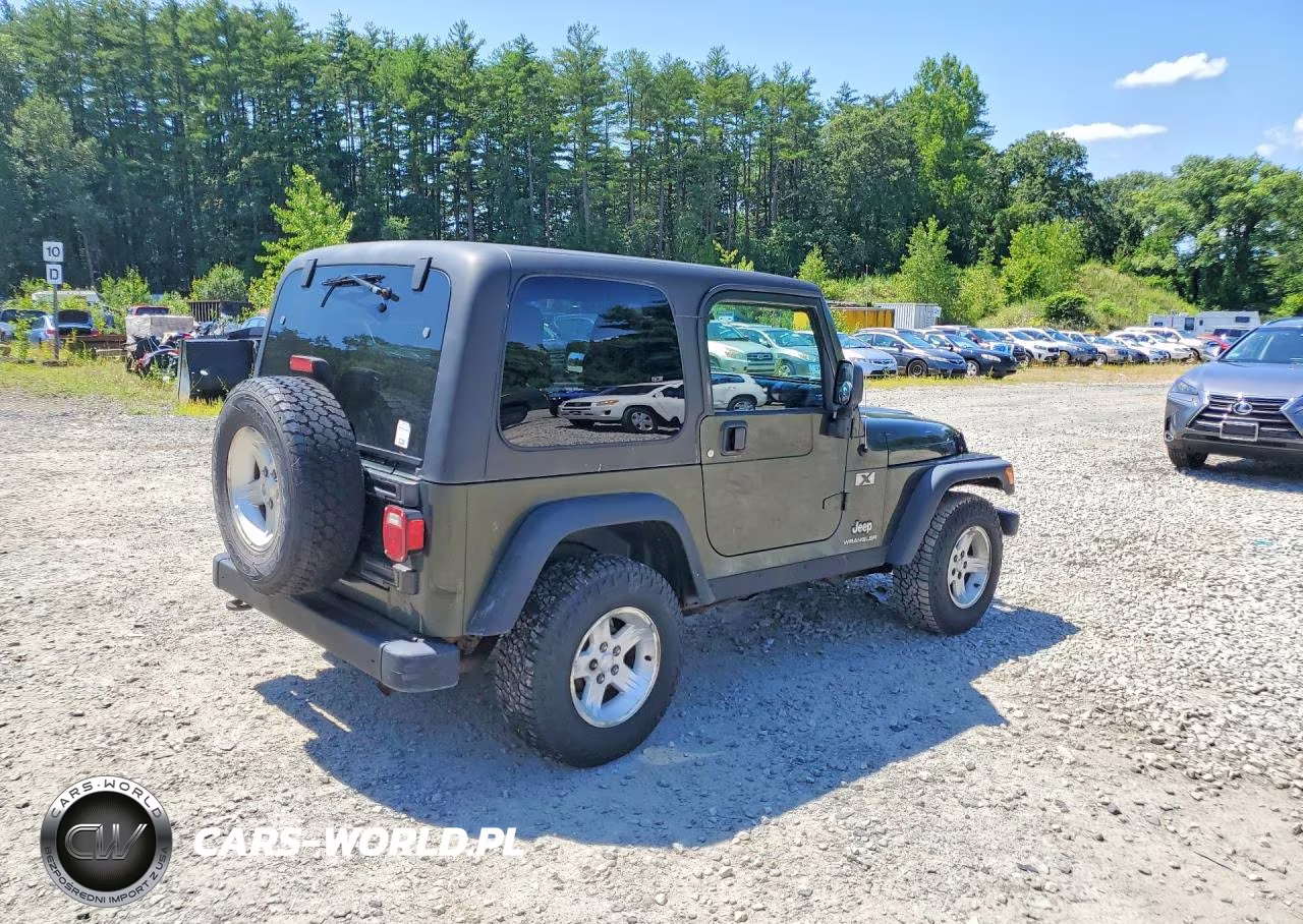 2005 Jeep Wrangler X VIN:1J4FA39S15P319283 - 3