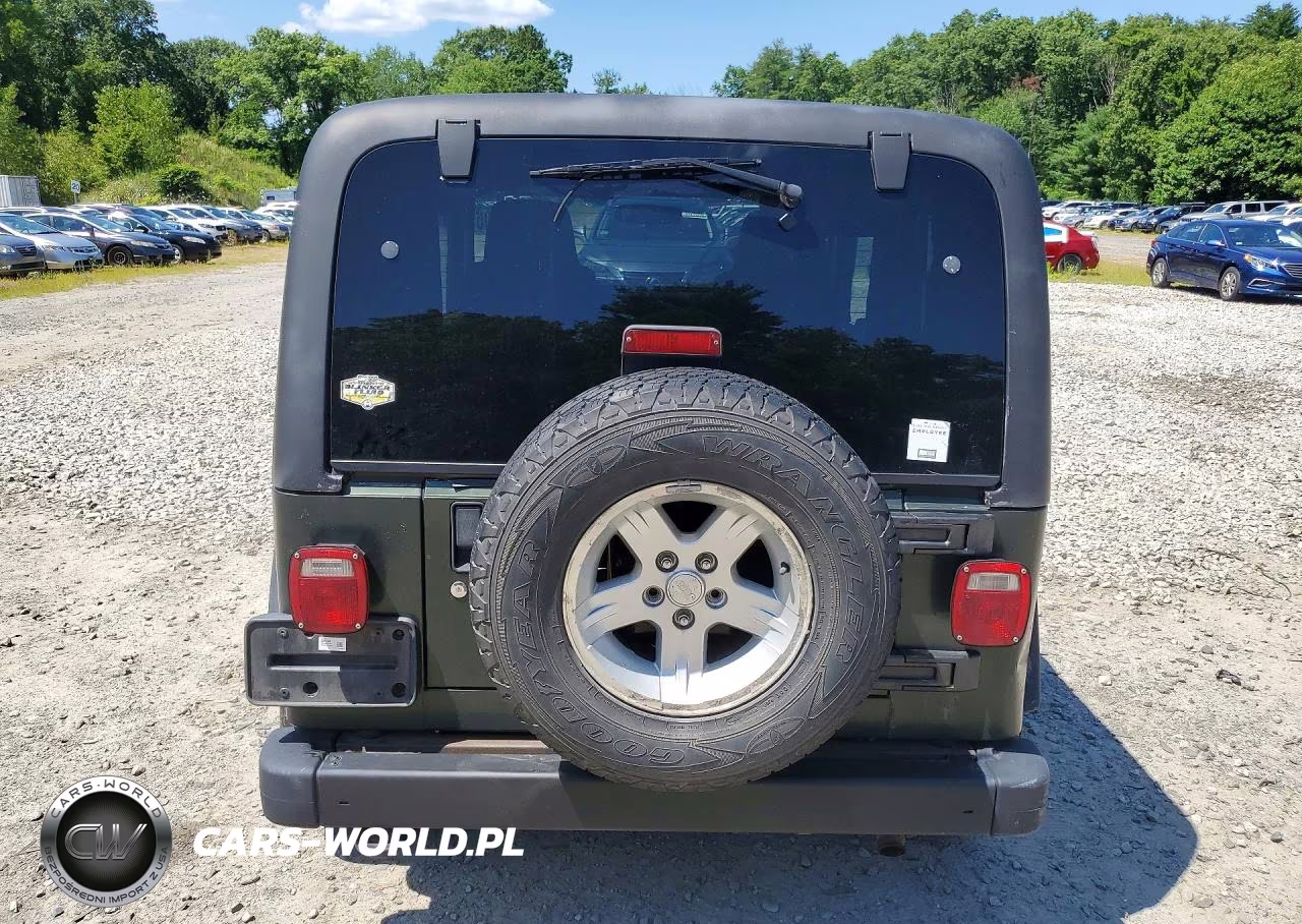 2005 Jeep Wrangler X VIN:1J4FA39S15P319283 - 6