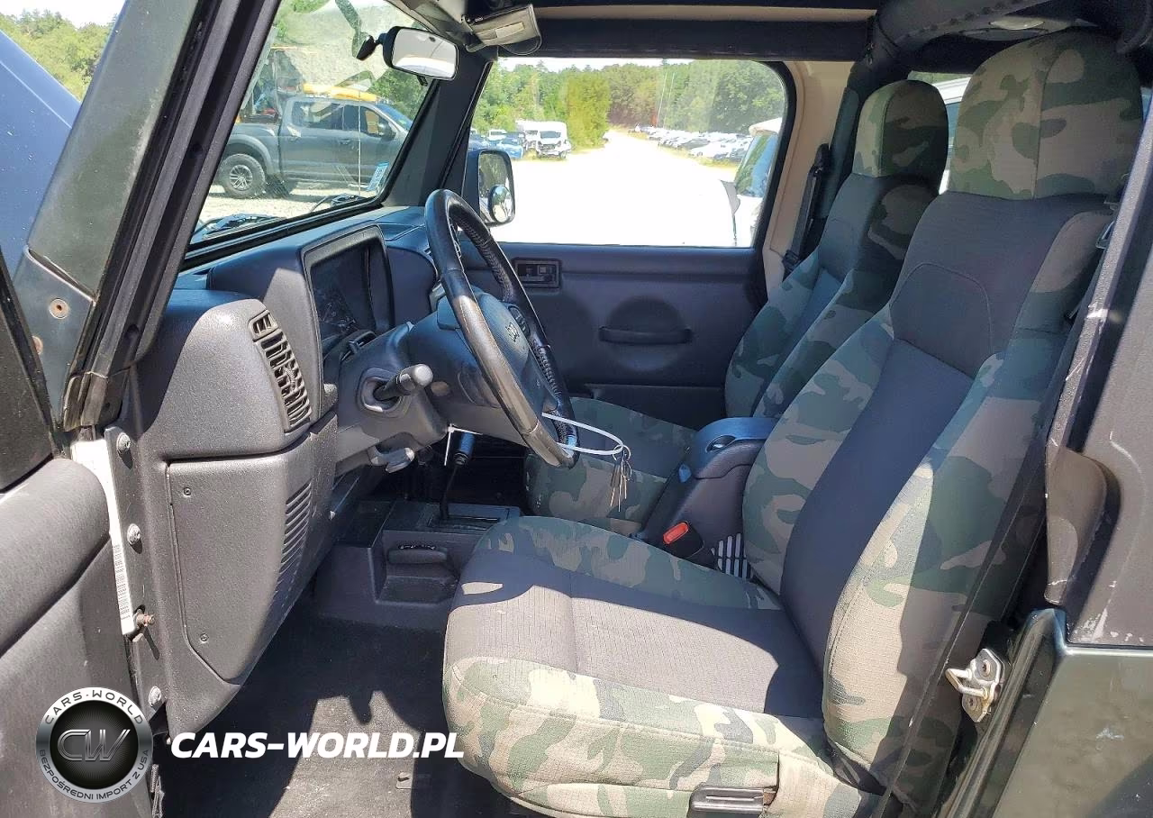 2005 Jeep Wrangler X VIN:1J4FA39S15P319283 - 7