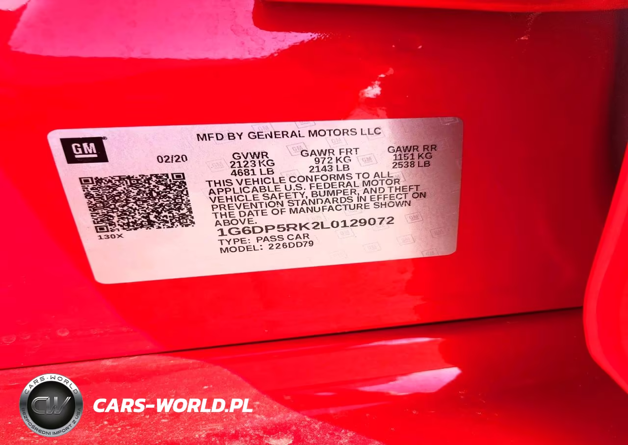 2020 Cadillac Ct5 Sport VIN:1G6DP5RK2L0129072 - 12