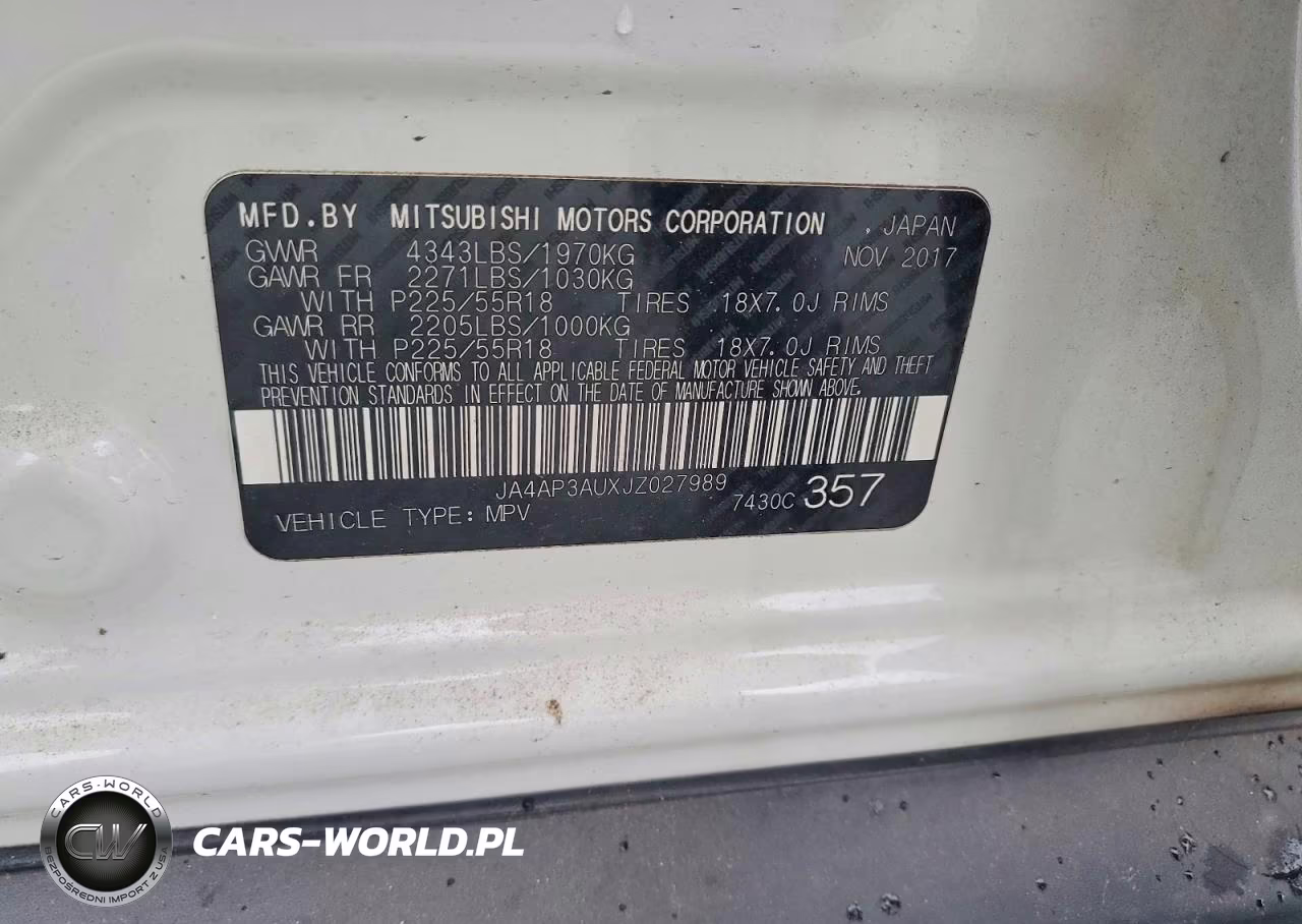 2018 Mitsubishi Outlander Sport Es VIN:JA4AP3AUXJZ027989 - 14