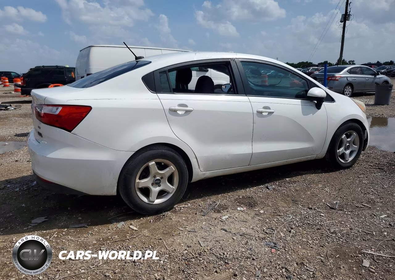 2016 Kia Rio Lx VIN:KNADM4A31G6642771 - 3