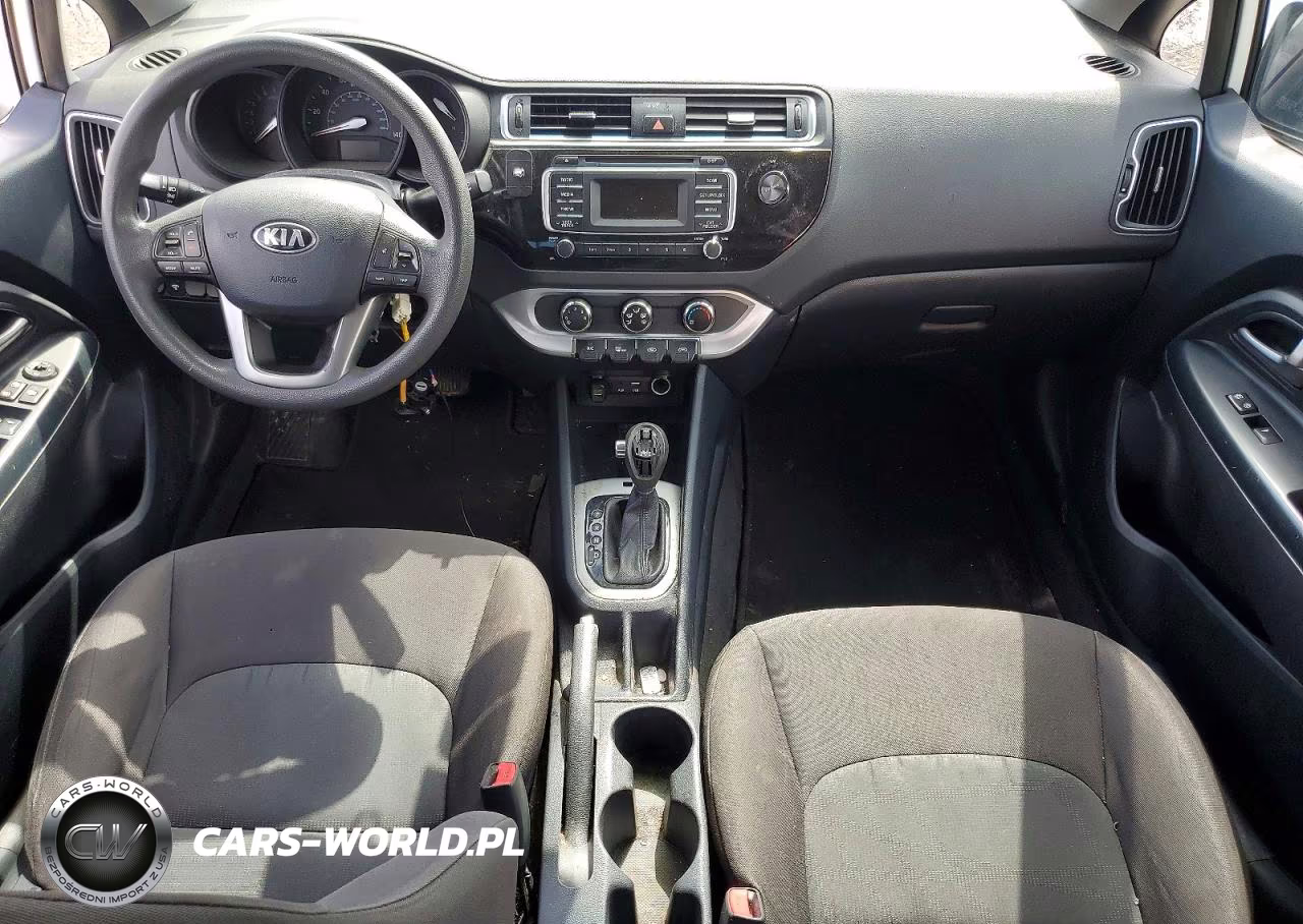 2016 Kia Rio Lx VIN:KNADM4A31G6642771 - 8
