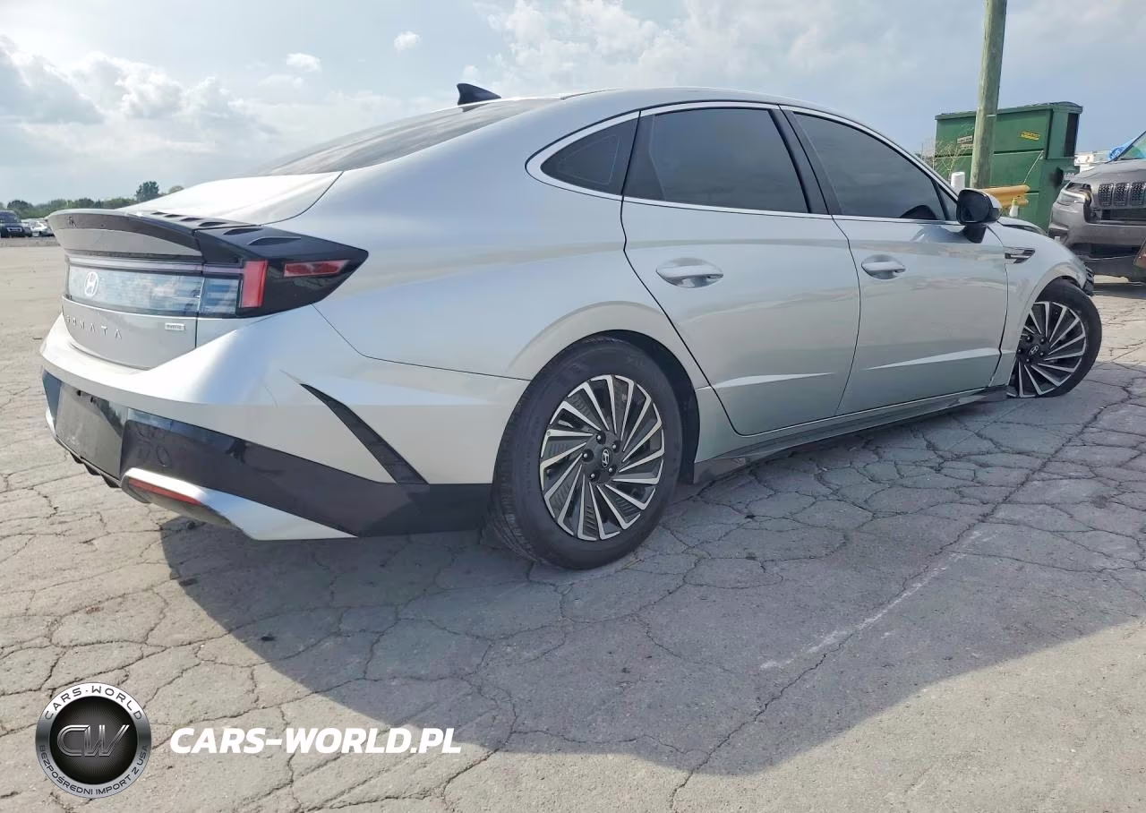 2025 Hyundai Sonata Hybrid Sel VIN:KMHL34JJ9SA133383 - 3