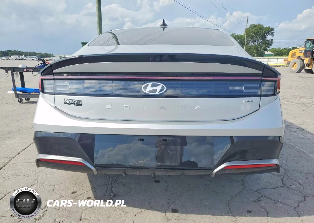 2025 Hyundai Sonata Hybrid Sel VIN:KMHL34JJ9SA133383 - 6