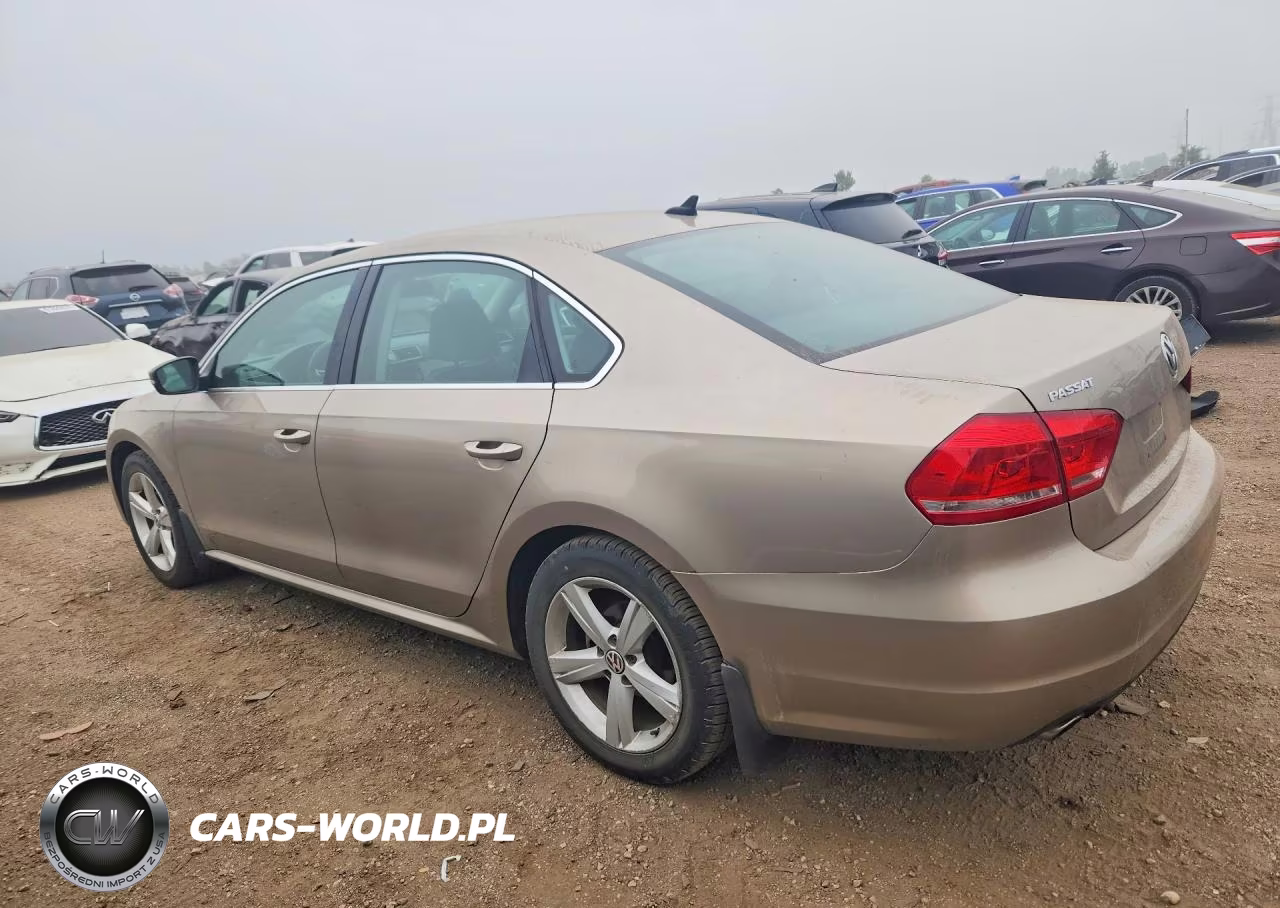 2015 Volkswagen Passat Se VIN:1VWBT7A38FC066334 - 2