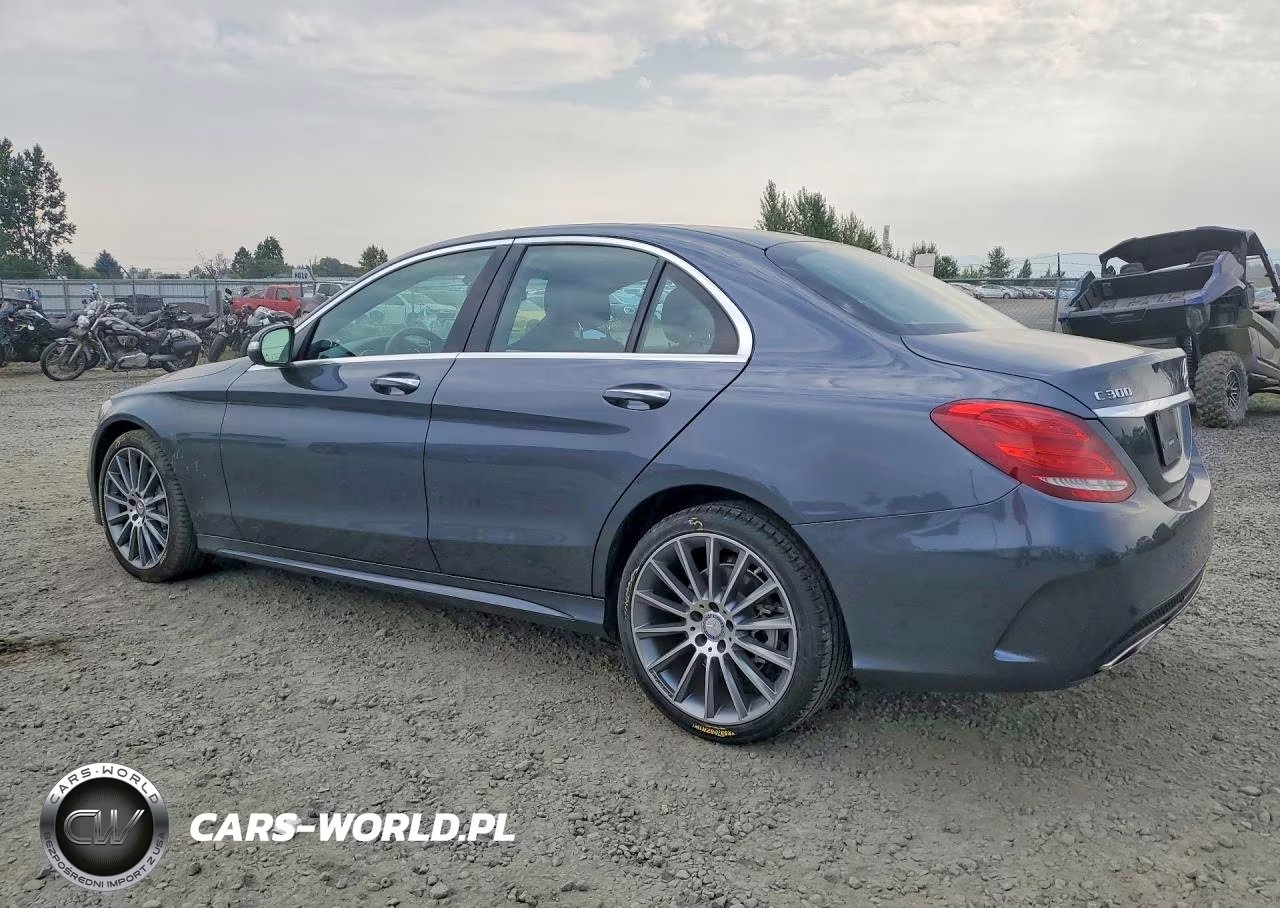 2015 Mercedes-Benz C 300 4Matic VIN:55SWF4KB9FU007813 - 2