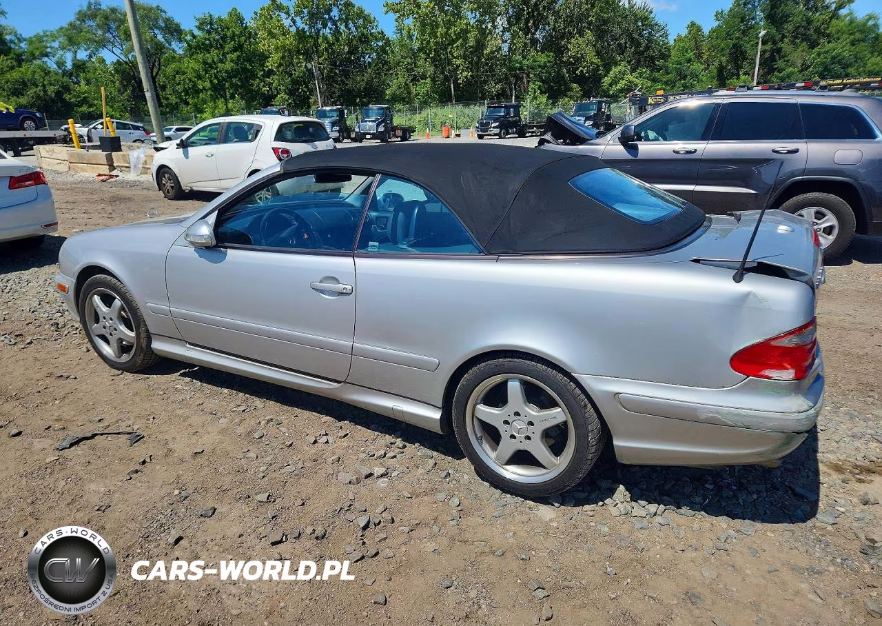 2002 Merc Clk 430 Amg VIN:WDBLK70G92T108808 - 2