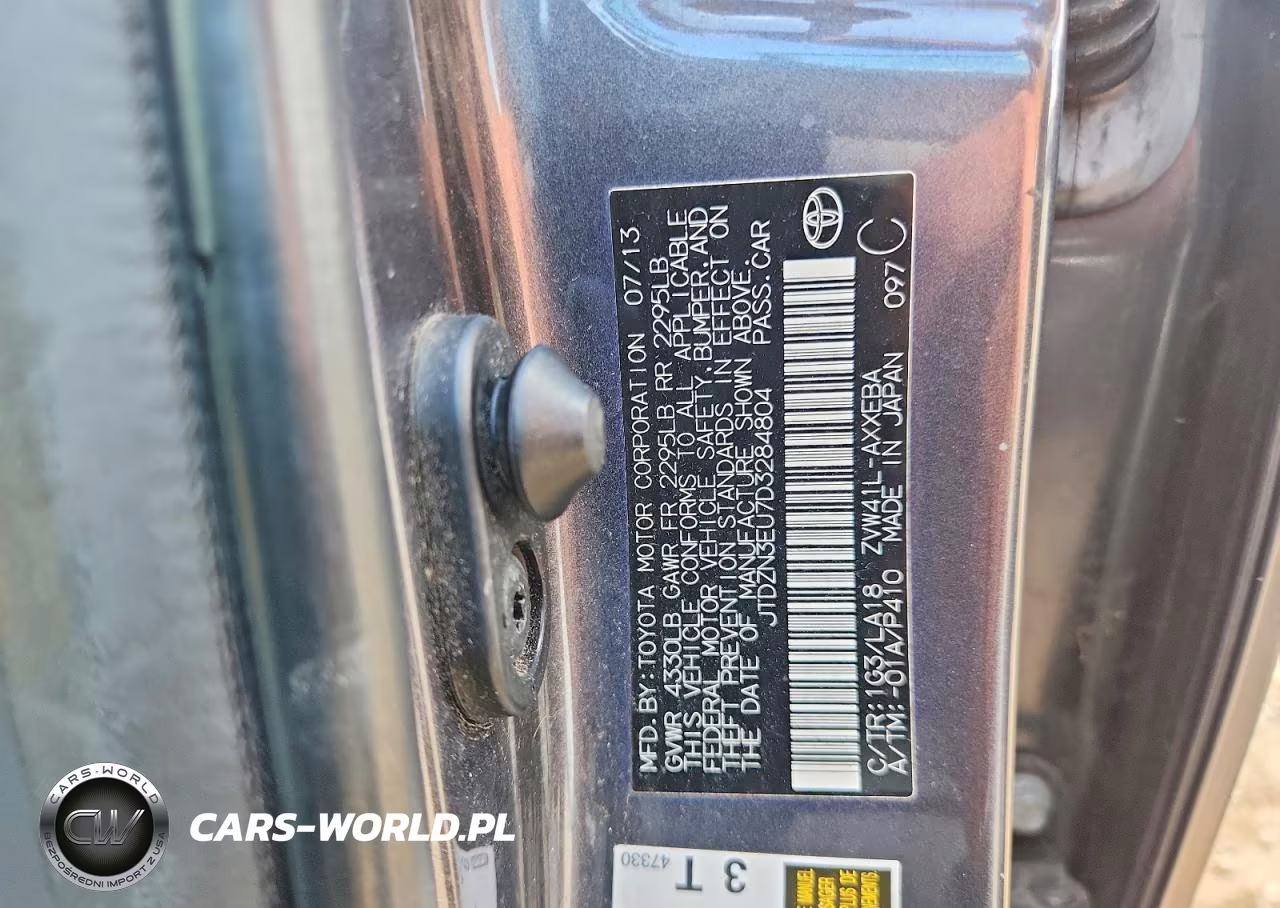 2013 Toyota Prius V Five VIN:JTDZN3EU7D3284804 - 12