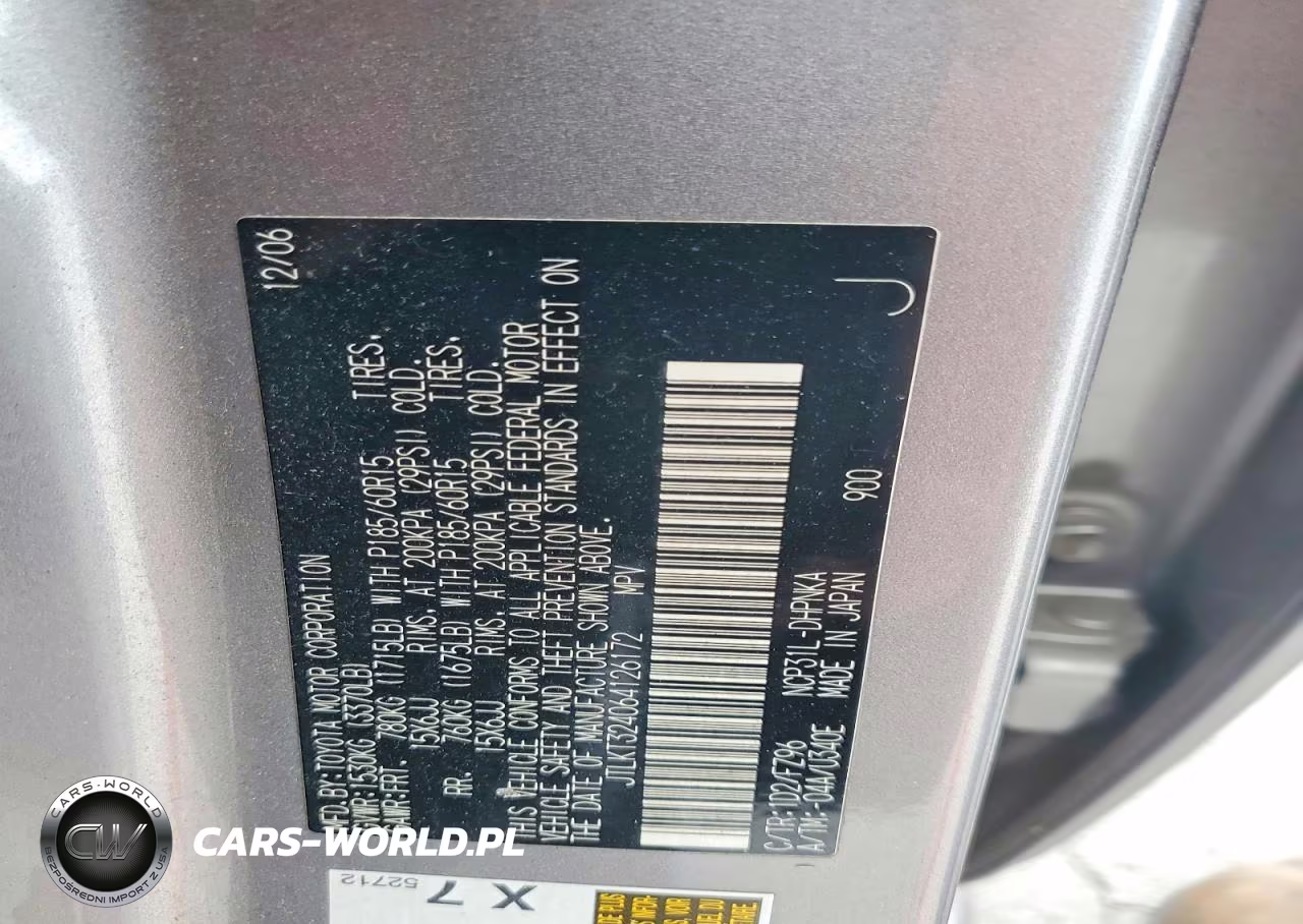 2006 Toyota Scion Xb VIN:JTLKT324064126172 - 13