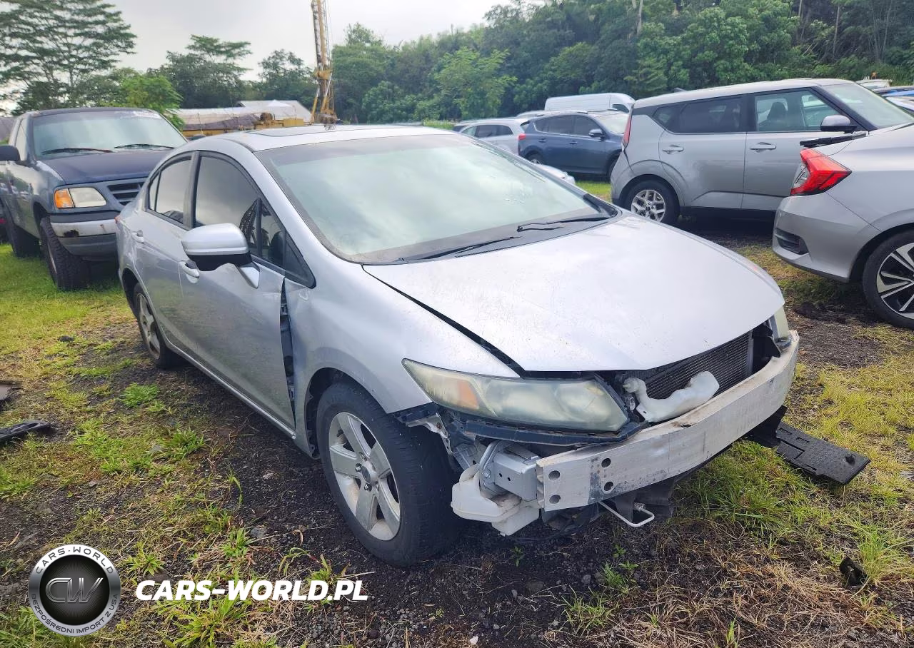 2015 Honda Civic Ex VIN:19XFB2F86FE001442 - 4