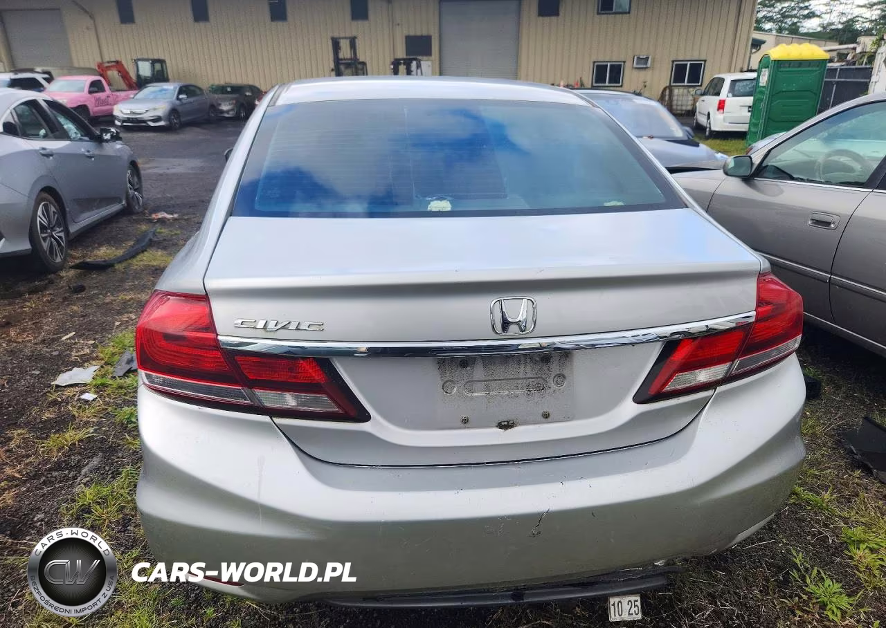 2015 Honda Civic Ex VIN:19XFB2F86FE001442 - 6