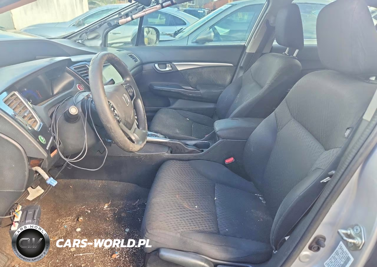 2015 Honda Civic Ex VIN:19XFB2F86FE001442 - 7