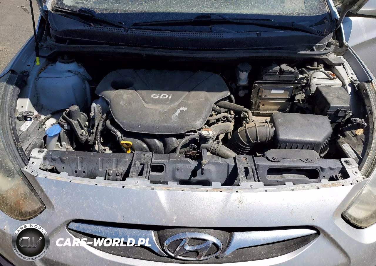 2014 Hyundai Accent Gls VIN:KMHCT4AE9EU656490 - 11